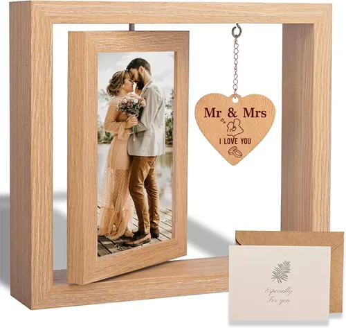 Miniatura 12 de Marco de fotos con texto en inglés "You're The Best Thing I've Ever Found on the Internet", marcos de fotos románticos para parejas, regalos