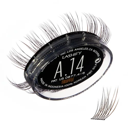 Miniatura 32 de Lashify Amplify - Extensiones de pestañas Gossamer de 0.47 pulgadas, color ceniza, pestañas postizas para un aspecto natural