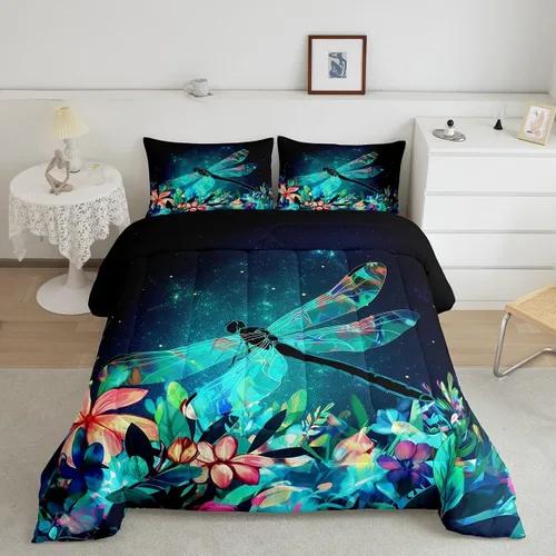 Miniatura 11 de Feelyou, juego de ropa de cama estilo vaquero tamaño individual para niños, juego de edredón occidental para niños y niñas, desierto del lejano