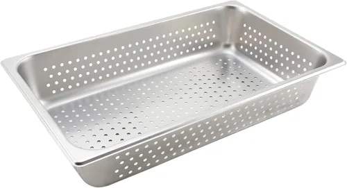 Winco Molde Perforado de Tamaño Completo, 4 Pulgadas, Mediano