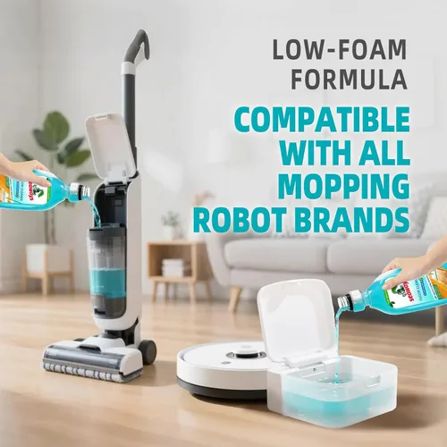 Miniatura 2 de Seaways Solución de limpieza de trapeador robot, limpiador de suelo concentrado 100X compatible con todos los robots aspiradores y trapeadores