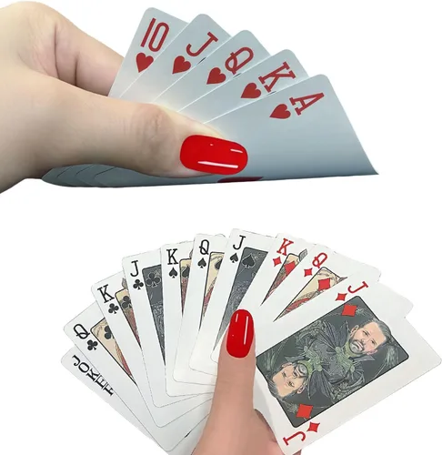 Miniatura 6 de 2025 Nuevas Cartas de Juego - Haz Tus Trucos de Magia Más Lujosos y Creativos para Familia y Amigos (Nueva Sorpresa Blanca)