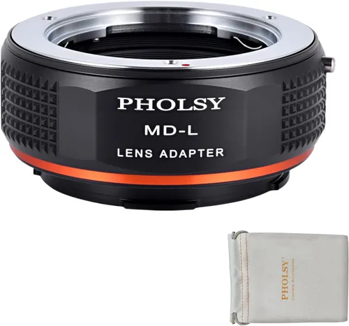 Miniatura 14 de PHOLSY Adaptador de montaje de lente con anillo de control de apertura compatible con lente Sony A Minolta AF a cuerpo de cámara Leica L compatible