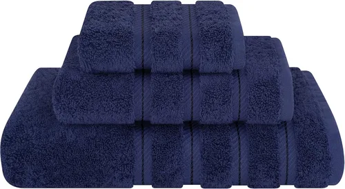 Miniatura 15 de American Soft Linen - Juego de 4 toallas, 100% de algodón turco, 27 x 54 pulgadas, tamaño extragrande, toallas para la ducha, color amarillo