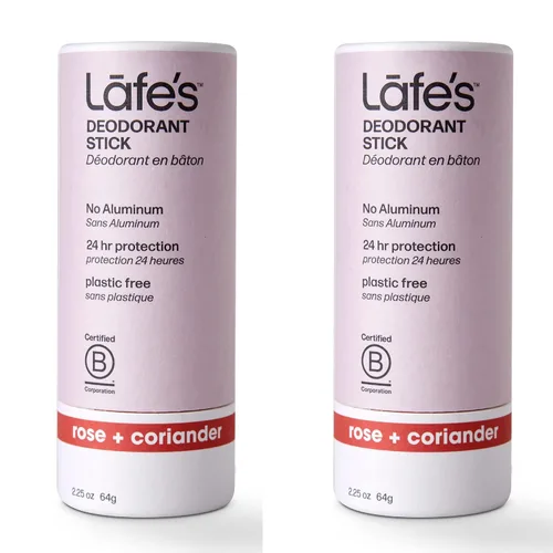 Miniatura 13 de Lafe's Desodorante natural Desodorante natural en barra sin plástico de 2.25 onzas en embalaje de papel Sin aluminio, parabenos ni bicarbonato