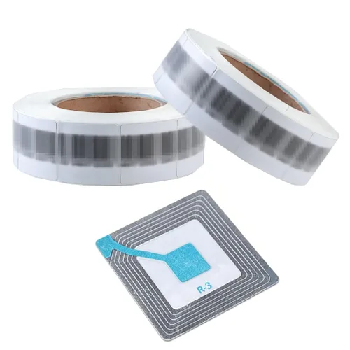 2000 unids 8.2 MH RF etiquetas de seguridad suave etiquetas accesorio para venta al por menor EAS sistema antirrobo