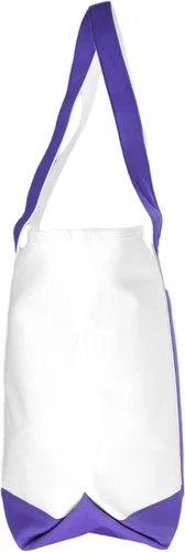Miniatura 3 de Bolsa Dalix de 23 pulgadas, calidad superior, 24 oz, bolsa de lona de algodón