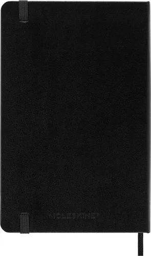 Miniatura 2 de Moleskine - Cuaderno, mediano, liso, negro, tapa dura (4.5 x 7)