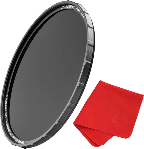 Breakthrough Photography Filtro ND fijo de 3 paradas X2 de 1.929 in para lentes de cámara, filtro de fotografía profesional de densidad neutra,