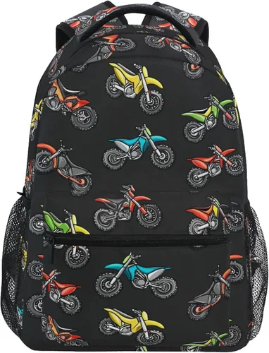 Miniatura 29 de Fisyme Mochila para computadora portátil con estampado de cebra rosa, mochila para libros, viajes informales, senderismo, computadoras portátiles