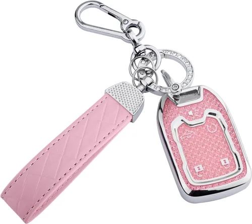 Miniatura 14 de Funda para llavero Chevy 2025 2024 2023, protector de llaves de TPU suave, llavero brillante para llave inteligente Colorado Equinox Silverado GMC