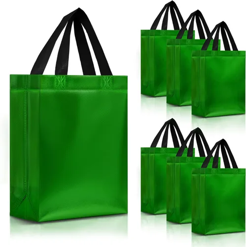 Miniatura 43 de Nush Nush - Bolsas de regalo reutilizables azul aguamarina a granel (azul aguamarina - Tamaño mediano - Juego de 30)