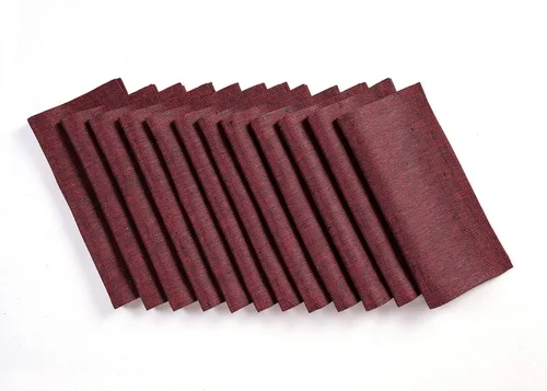 Miniatura 26 de Solino Home Servilletas de cóctel de lino negro Chambray de 6 x 6 pulgadas, servilletas de tela de lino 100% puro, juego de 12 servilletas cuadradas