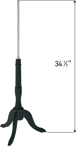 Miniatura 2 de SSWBasics Base de forma de modista de trípode de madera negra