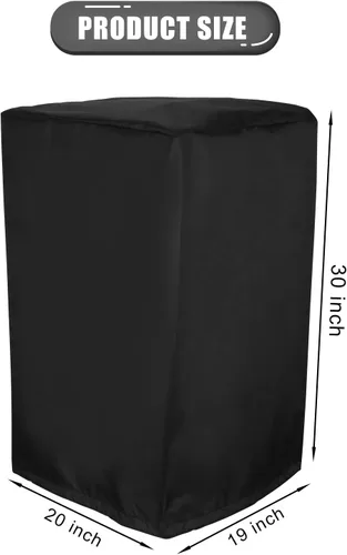 Miniatura 2 de Cubierta de altavoz para exteriores de 15 pulgadas, cubierta protectora de altavoz vertical, protector solar, bolsa de protección contra el polvo