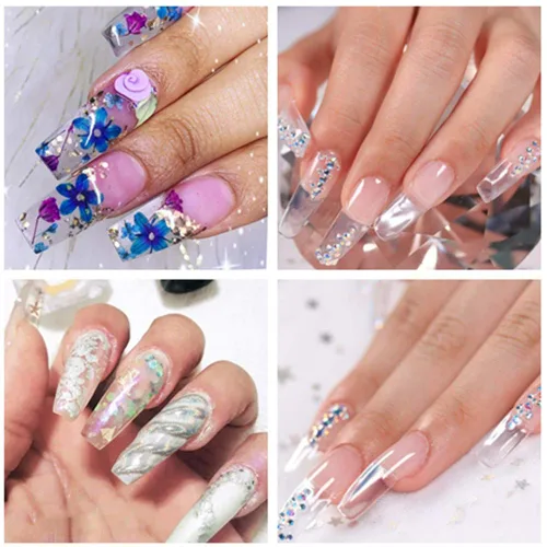 Miniatura 7 de Bertoo - Cepillo y recogedor de gel de uñas de poligel, herramienta de cepillo de uñas de gel de acero inoxidable de doble extremo para cepillos