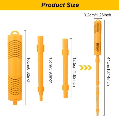 Miniatura 6 de Piezas de barra mineral de spa, barra mineral con filtro de spa para bañera de hidromasaje, dura 4 meses, barra mineral para piscina para filtro