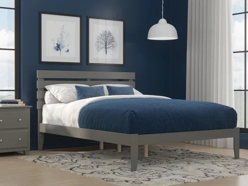 Miniatura 11 de AFI, Cama Oxford Queen con plataforma, color espresso