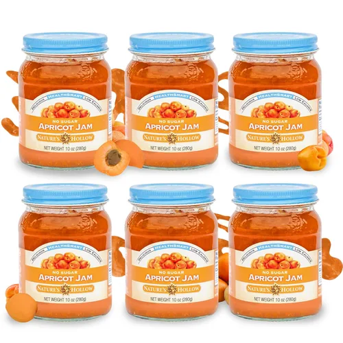 Miniatura 17 de Nature's Hollow Mermelada de arándanos: mermelada y conservas sin azúcar, baja en calorías, sin OMG, mermelada cetogénica, vegana, sin gluten y apta