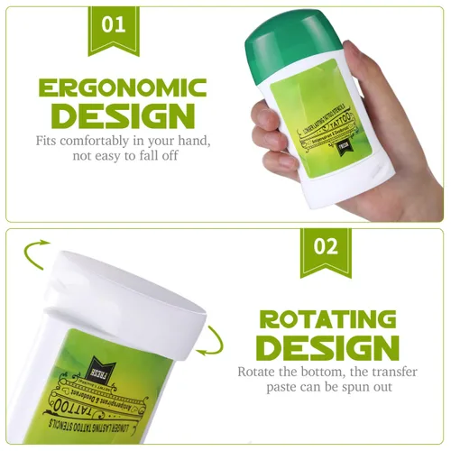 Miniatura 4 de Gel de transferencia de tatuajes, gel de transferencia de tatuajes, gel de crema para tatuaje, desodorante de tatuaje antitranspirante, suministros