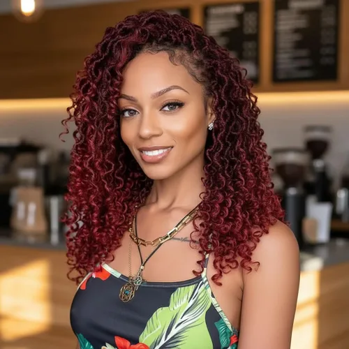 Miniatura 20 de Fulcrum Goddess Locs Cabello de Ganchillo de 10 Pulgadas, 8 Paquetes Nuevo Locs Sintéticos de Ganchillo para Mujeres Negras, Locs de Ganchillo