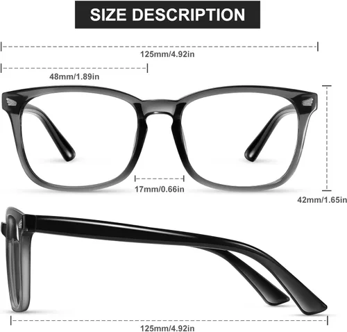 Miniatura 2 de Okany Gafas de luz azul para niños, lentes de bloqueo de luz azul para niñas y niños, antirreflejos, para juegos de computadora, gafas de protección