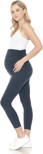 Miniatura 6 de Leggings Depot - Leggings de maternidad para mujer, sobre el vientre, mallas de yoga casuales para embarazo