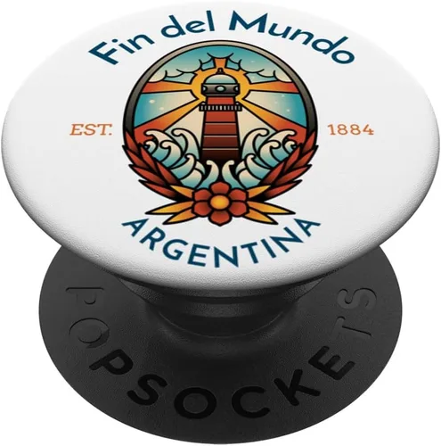 Miniatura 6 de Fin del Mundo Faro Argentina PopSockets MagSafe PopGrip para iPhone