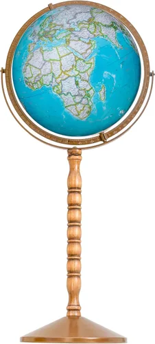 Miniatura 6 de Replogle Treasury - Globo geográfico convertible de 12 pulgadas para piso y escritorio (antiguo)