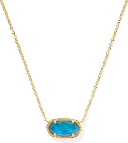 Miniatura 165 de Kendra Scott - Collar Elisa con dije para mujer, joyería de moda, chapado en oro de 14 quilates