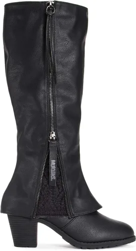 Miniatura 6 de MUK LUKS Botas de encaje para mujer - Gris