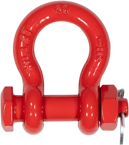 Miniatura 60 de Mytee Products - Grillete de anclaje forjado de 5/8" de acero al carbono con tornillo de aleación, 3.25 toneladas (6,500 libras) de capacidad de 20