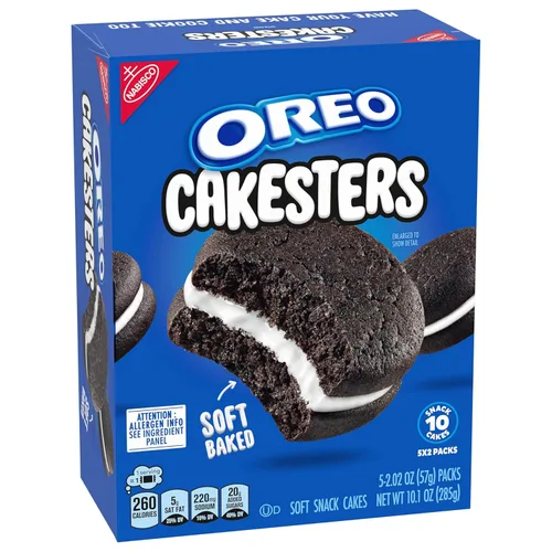 Miniatura 12 de OREO Cakesters Soft Snack Cakes, 12 paquetes de 5 unidades (60 paquetes de bocadillos en total)