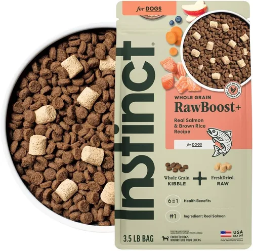 Miniatura 18 de Instinct Raw Boost, alimento seco natural para perros con trozos liofilizados, receta de grano entero con alto contenido de proteínas, carne de res