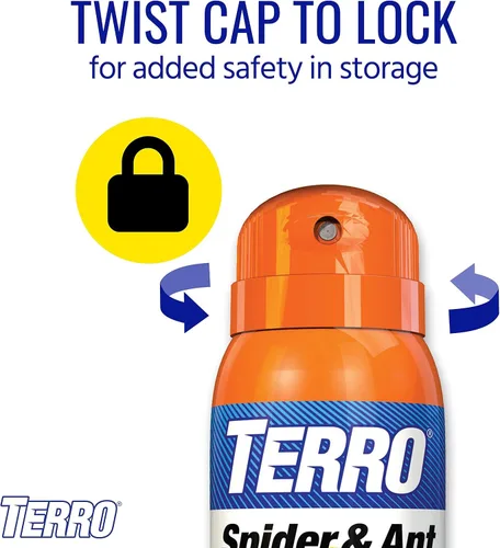 Miniatura 7 de Terro aerosol para matar hormigas de 16 oz T2302-2 aerosol para matar arañas - 2 botellas en aerosol, Paquete de 1