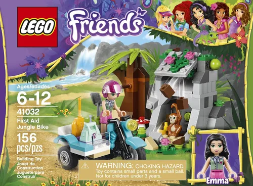 Miniatura 2 de LEGO Friends First Aid Jungle Bike 41032 - Juego de construcción