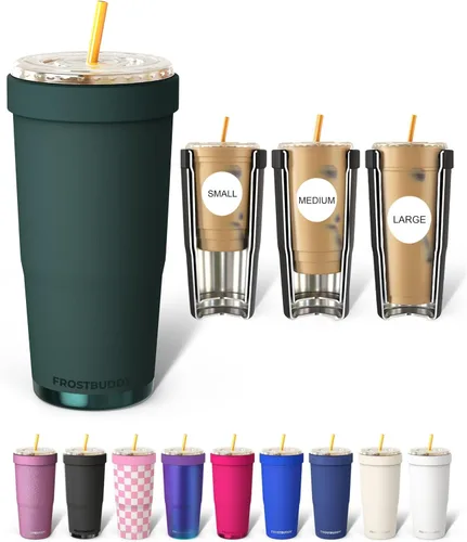 Miniatura 32 de Frost Buddy Togo Buddy 30oz Stainless Steel Vacuum Insulated Tumbler To Go Coffee Cup – Iced Coffee Sleeve, Travel Mug, Thermal Cup for Hot & Cold