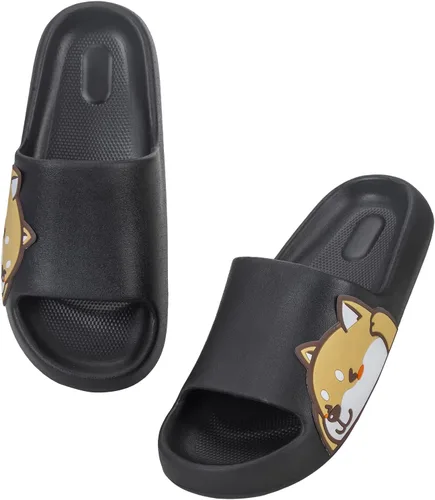 Miniatura 10 de Sandals for Girls and Boys,Mens Slippers Sandals for Women,EVA Anti-Slip Indoor & Outdoor Kids Slippers Smile Face Open Toe Spa Bath Pool Gym House