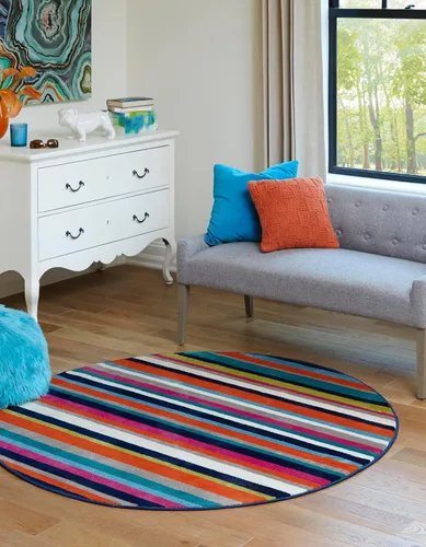 Miniatura 10 de Unique Loom Azalea Collection - Alfombra Glenn (Runner 2' 0" x 6' 0", amarillo/beige)