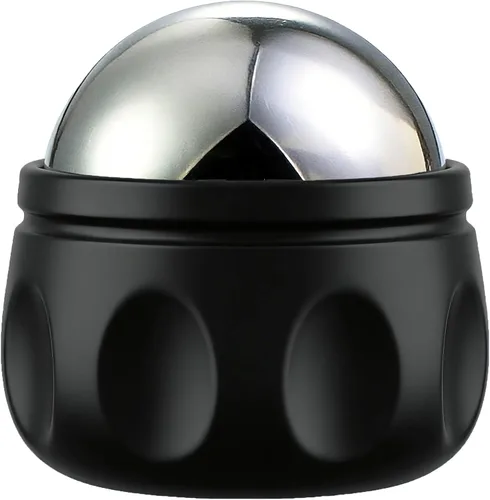 Miniatura 8 de Bola de rodillo de masaje frío – Regalo para padre para hombres, mujeres, adolescentes, niños, se mantiene frío durante 6 horas, regalo de Blanco