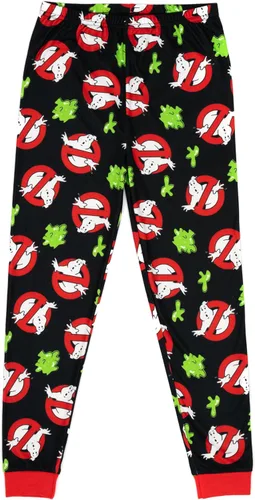Miniatura 6 de Ghostbusters Pijama para niños con estampado de monstruos gris de longitud larga