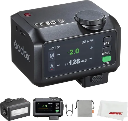 Miniatura 11 de Godox iT30 Pro C iT30Pro C iT30ProC iT30Pro-C Mini Flash para cámara Canon, exposición automática TTL, HSS 1/8000 segundos, 2.4G Wireless Xsystem