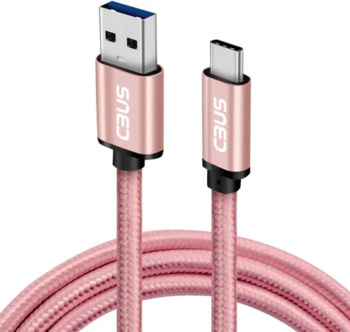 Miniatura 9 de CBUS Cable USB C, cable de carga rápida trenzado USB A a USB C de 3 pies tipo C para Samsung Galaxy S23/S22/S21/S20/S10/Plus/Ultra/FE, A03s, A12