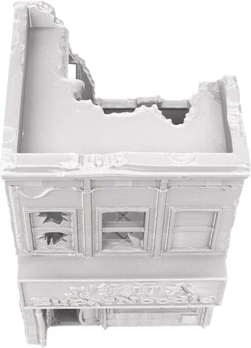 Miniatura 4 de Tienda de fideos arruinados - Tabletop Terrain by Corvus Terrain Compatible con MCP 1.260 in