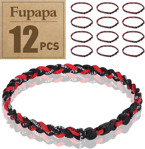 Miniatura 19 de Paquete de 12 collares de béisbol de alta calidad, collares deportivos multicolor de 18 pulgadas, ideal para regalos de equipo de béisbol, recuerdos