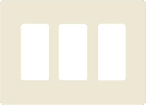 Miniatura 38 de ENERLITES Placas de pared decorativas sin tornillos, cubiertas de tomacorrientes seguras para niños, tamaño de 4 posiciones, 4.68" H x 8.30" L, Negro