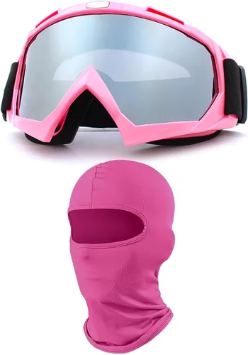 Miniatura 11 de Gafas de motocicleta con máscara facial, resistentes al viento, gafas de esquí de carreras de motocross, gafas protectoras de seguridad