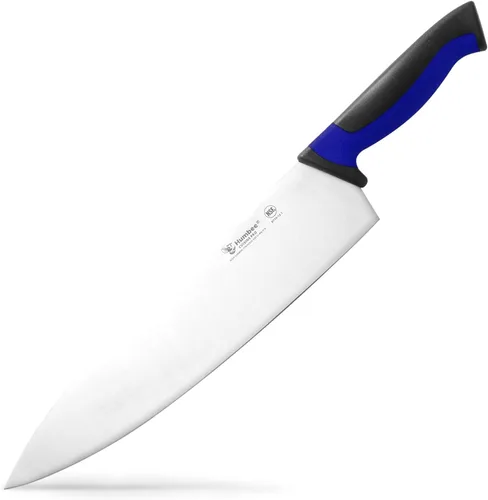 Miniatura 33 de Cuchillo de chef de 12 pulgadas, hoja de acero inoxidable de alto carbono certificada NSF – Mango ergonómico codificado por colores, cuchillo