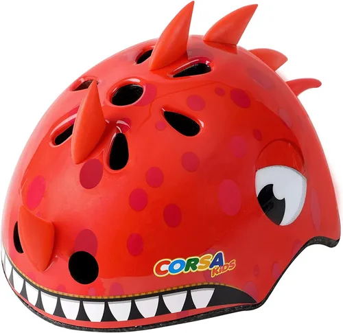 Miniatura 15 de Casco de bicicleta para niños pequeños, ajustable y multideportivo para niños y niñas, 2 tamaños