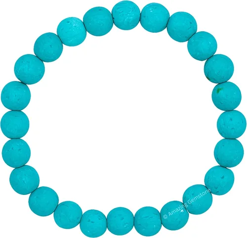 Miniatura 560 de Amazing Gemstone Pulsera de cristal para mujeres y hombres, pulsera de cristal curativo de protección, pulsera elástica con cuentas de piedras
